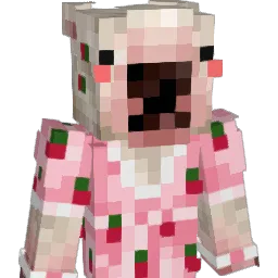 hextrathicc Minecraft avatar bust