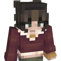 heyGraecie Minecraft avatar bust