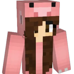 heyitsmorganne Minecraft avatar bust