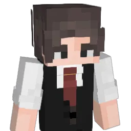 hfect Minecraft avatar bust