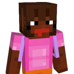 hhnka Minecraft avatar bust