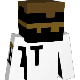 hibbett Minecraft avatar bust