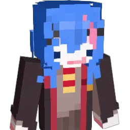 hichume Minecraft avatar bust