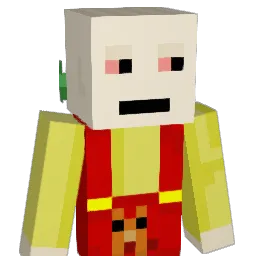 high_baby Minecraft avatar bust