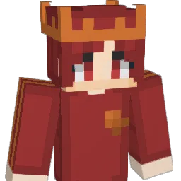 highthitting Minecraft avatar bust