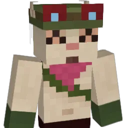 himanida Minecraft avatar bust