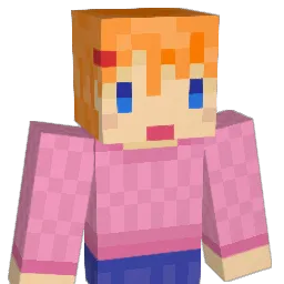 himerisan Minecraft avatar bust