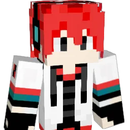 himihao Minecraft avatar bust