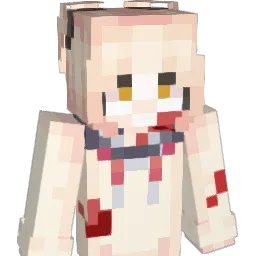 himik0toga Minecraft avatar bust
