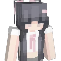 hinasakie Minecraft avatar bust