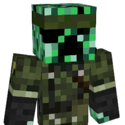 hinotaman Minecraft avatar bust