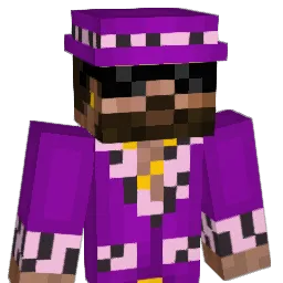 hipkin Minecraft avatar bust
