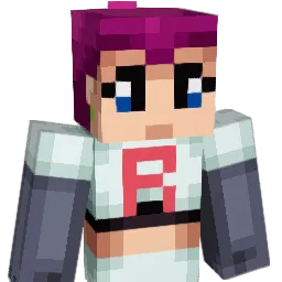histericow Minecraft avatar bust