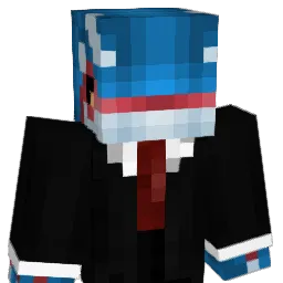 hobnobshark Minecraft avatar bust