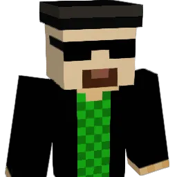 hoffington Minecraft avatar bust