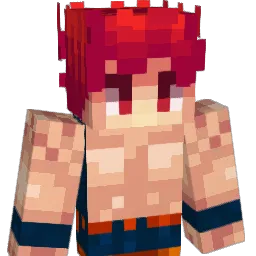 holler Minecraft avatar bust