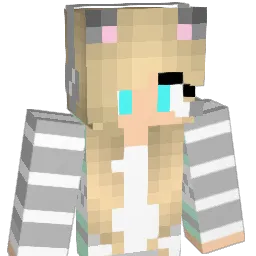 hollergurl Minecraft avatar bust