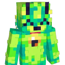 homoseual Minecraft avatar bust
