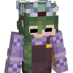 honeywulf Minecraft avatar bust