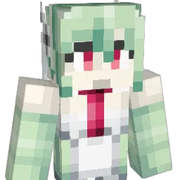 hoodeddemond Minecraft avatar bust