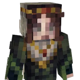 hopey Minecraft avatar bust