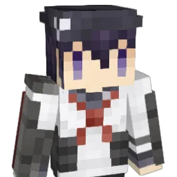 hosoneko Minecraft avatar bust
