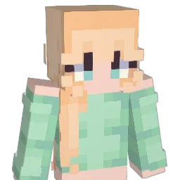 hotqueen100 Minecraft avatar bust