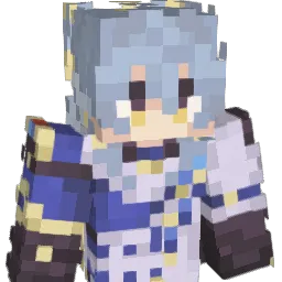 hpinkjet Minecraft avatar bust