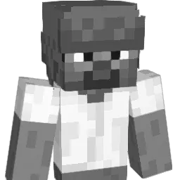 hrow Minecraft avatar bust