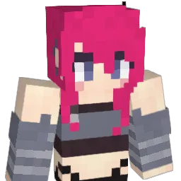 hubebe Minecraft avatar bust