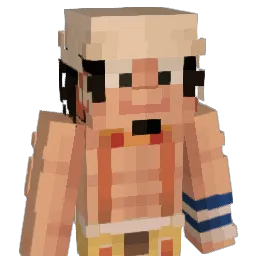 hueek Minecraft avatar bust