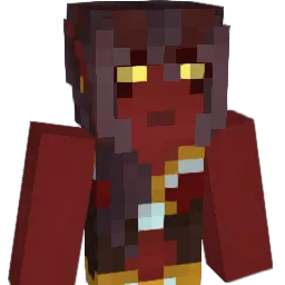 hugatiefling Minecraft avatar bust