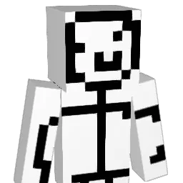 hughbass Minecraft avatar bust