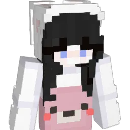 hulaoshi Minecraft avatar bust