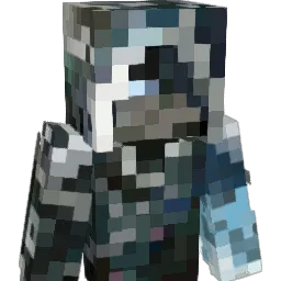 humanspider Minecraft avatar bust
