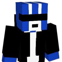hunterbluebolt Minecraft avatar bust