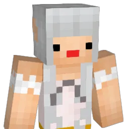 huntychan Minecraft avatar bust