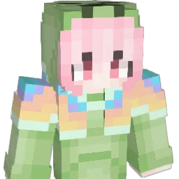 huoleli Minecraft avatar bust