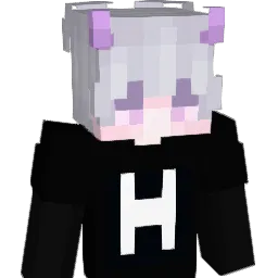 huskid Minecraft avatar bust
