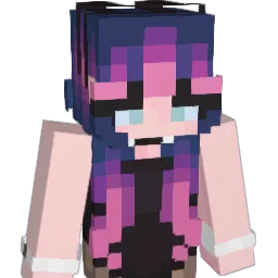 huskygeese Minecraft avatar bust