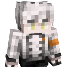 huxixi Minecraft avatar bust