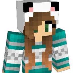 hxlena Minecraft avatar bust