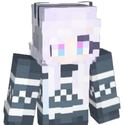 hyliqia Minecraft avatar bust