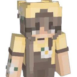hypeannika Minecraft avatar bust