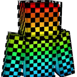 hyperhydrosis Minecraft avatar bust