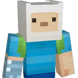 hypernoob Minecraft avatar bust