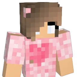 iAmGirlGamer Minecraft avatar bust