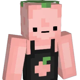 iApril Minecraft avatar bust