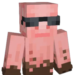 iBlago Minecraft avatar bust