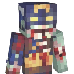 iDelphic Minecraft avatar bust